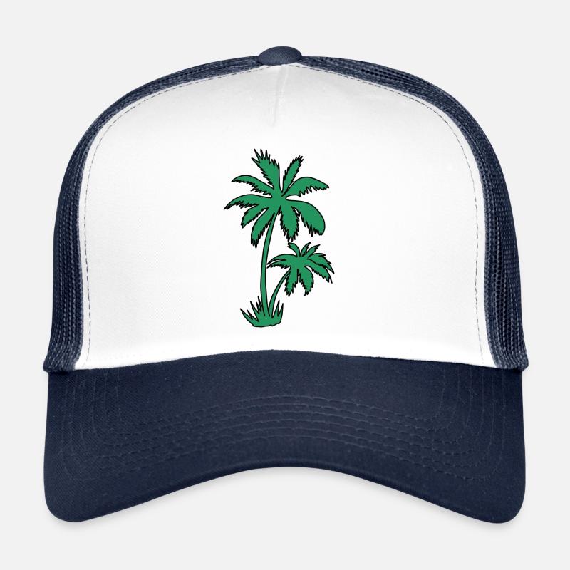 Palm tree Trucker Cap