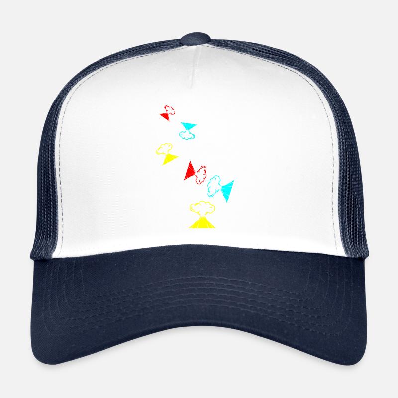 Icône de volcan Casquette trucker 
