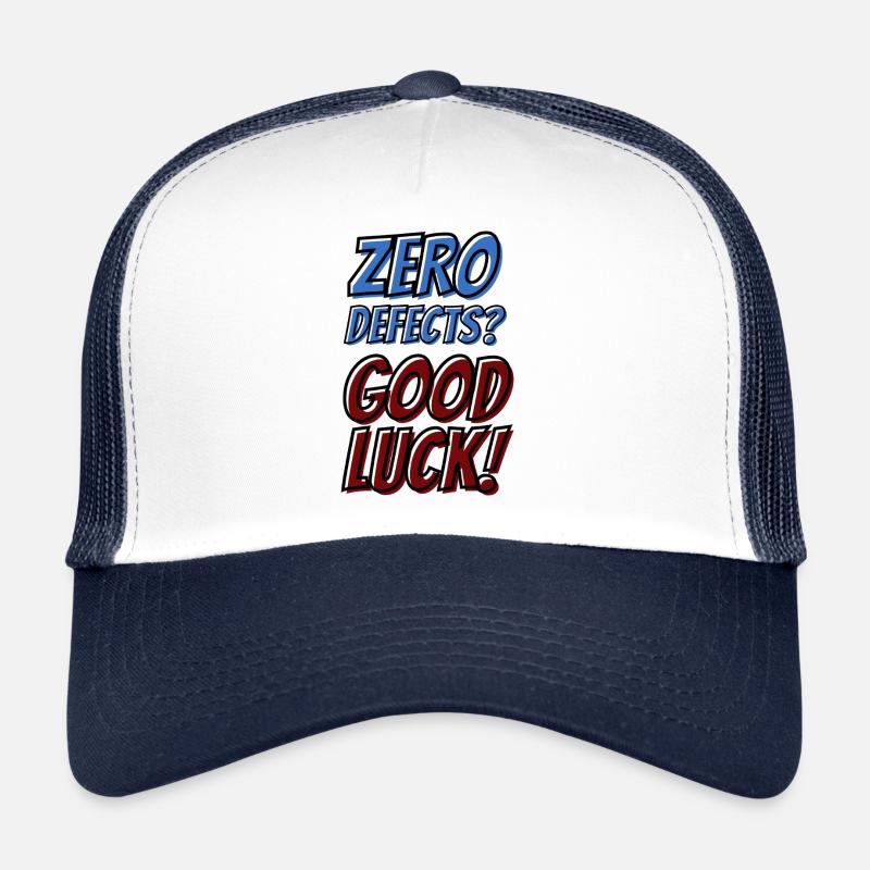 Zéro défaut Bonne chance Casquette trucker 