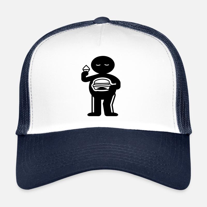Eating burgers Trucker Cap
