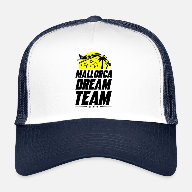 Équipe de rêve de Majorque Casquette trucker 