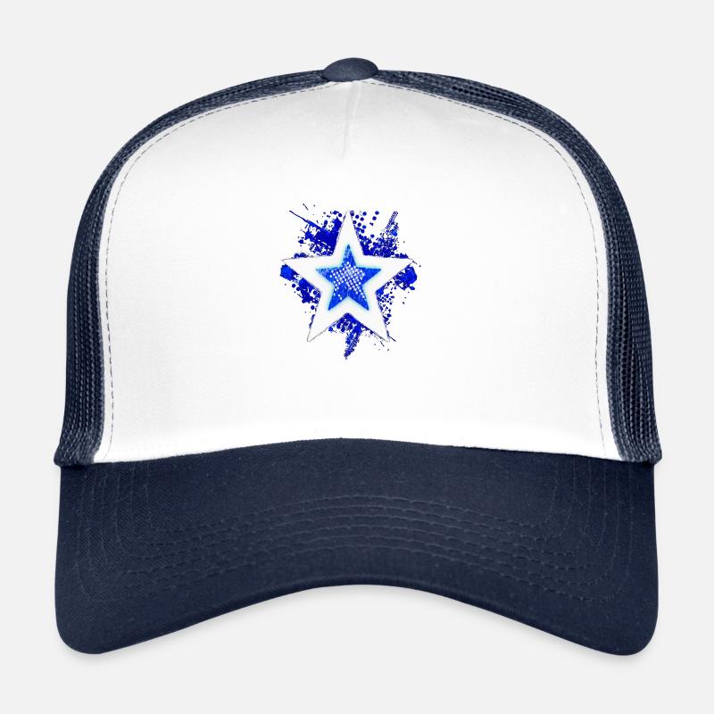 Stern-Design (Arctic Blue) Trucker Cap