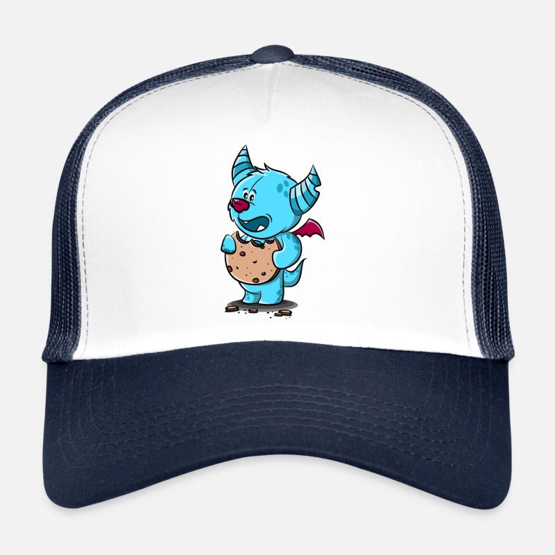 Monster with cookie Trucker Cap