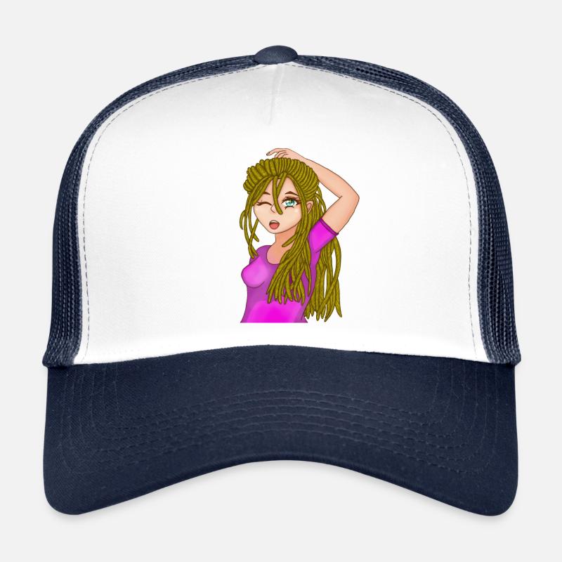 Dread Lady Dreads are Beautiful blonde dreads Trucker Cap