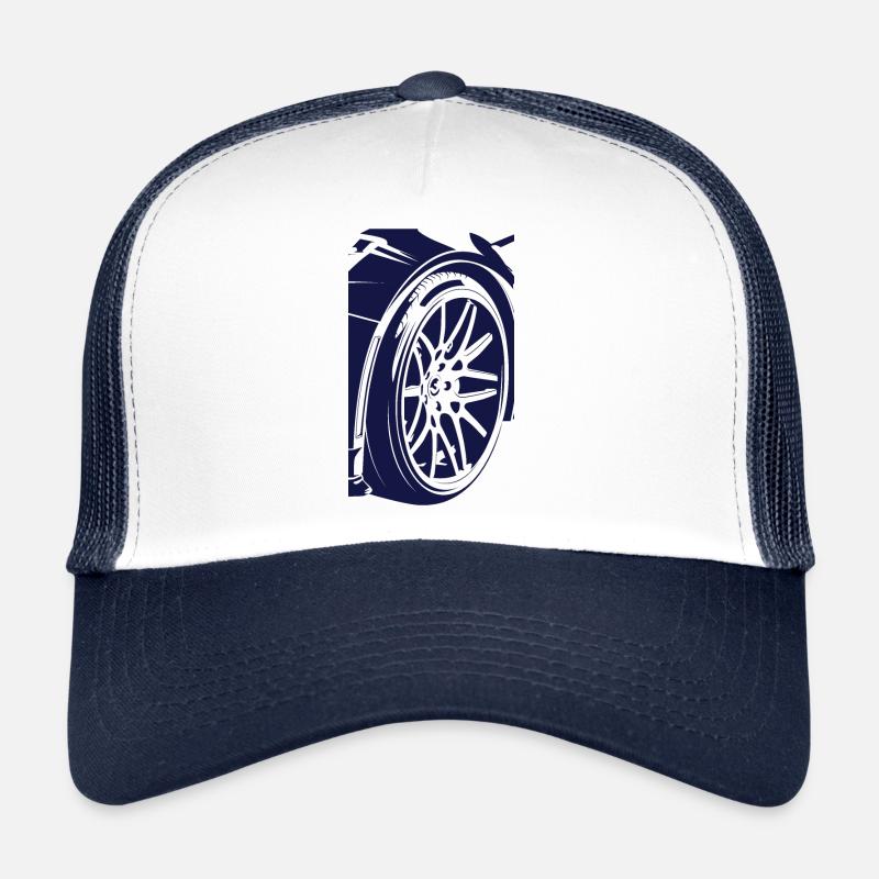 Metall- und Glasränder Trucker Cap