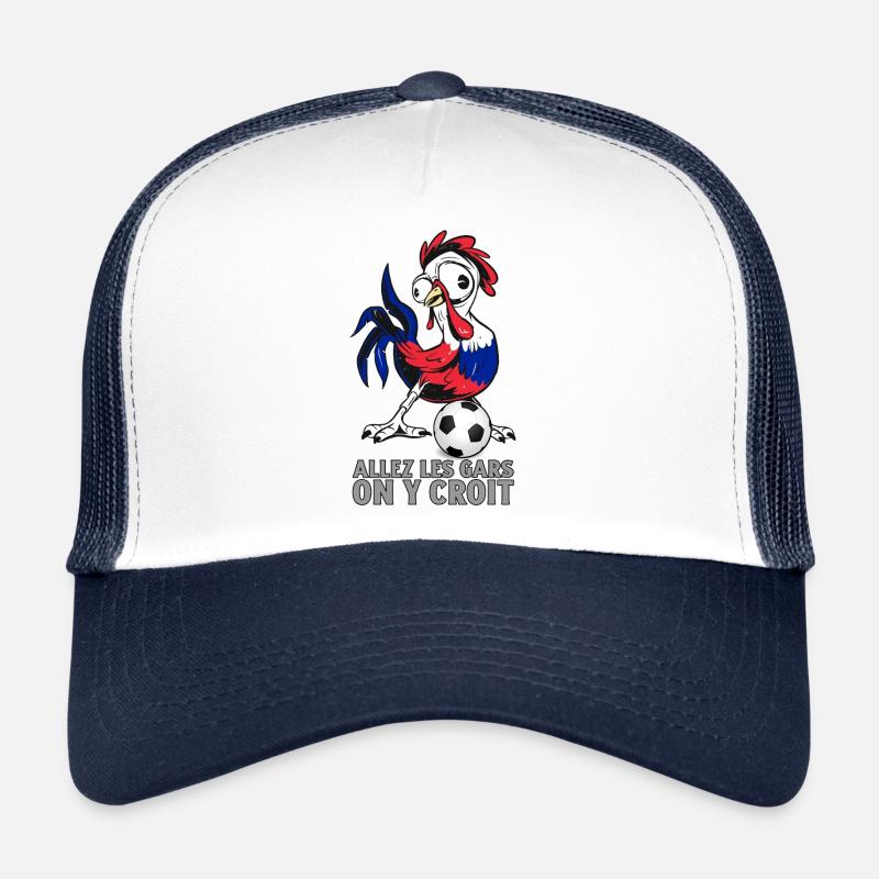 Fußball Frankreich, wir glauben daran Trucker Cap