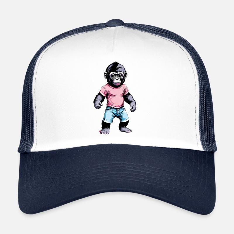 Gorilla Boxer Boxing Trucker Cap
