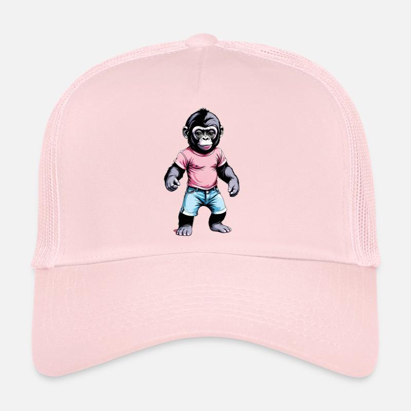Gorille Boxeur Boxe Casquette trucker 