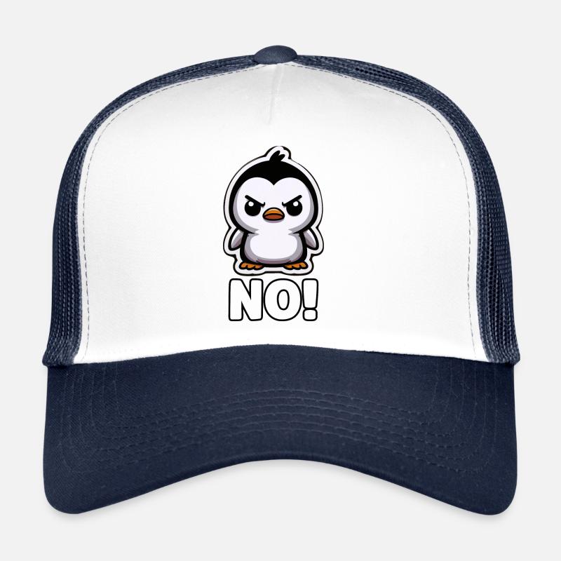 Drôle de pingouin mignon pingouin pingouin cadeau Casquette trucker 
