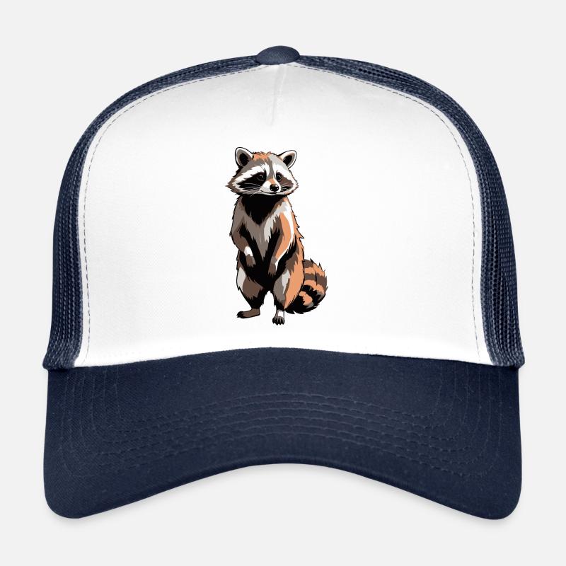 Waschbär - Cute Animal Sticker Trucker Cap