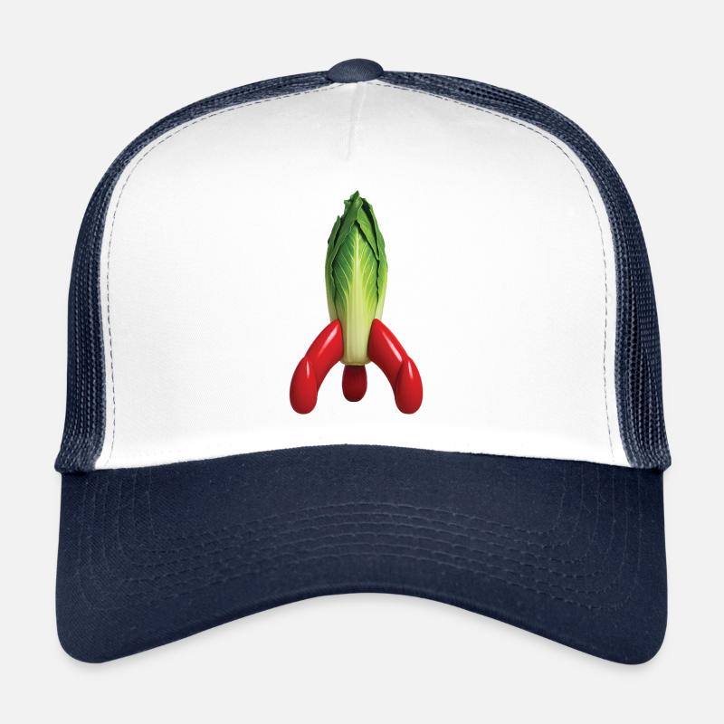 BELGAPOLLO - Belgium - Trucker Cap - white/navy