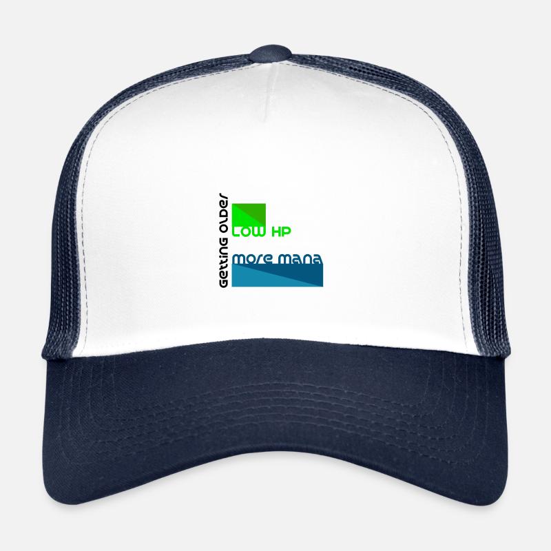 Wenn man älter wird...als Computer Spiel Grafik Trucker Cap