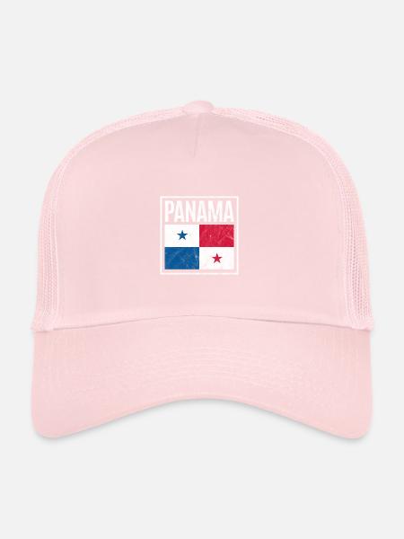 Panama - Trucker Cap - pale pink - Front