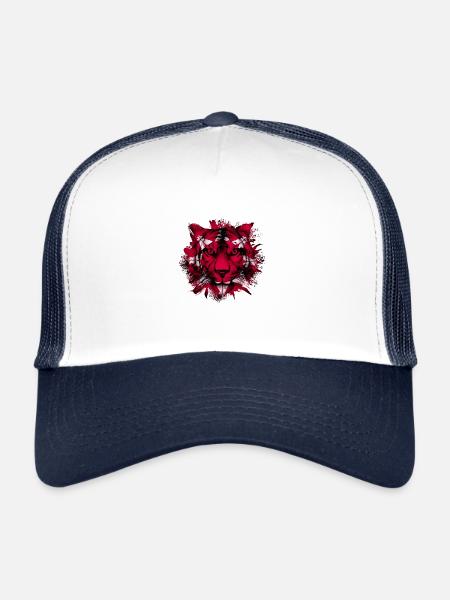 Lakota - Trucker Cap - white/navy - Front