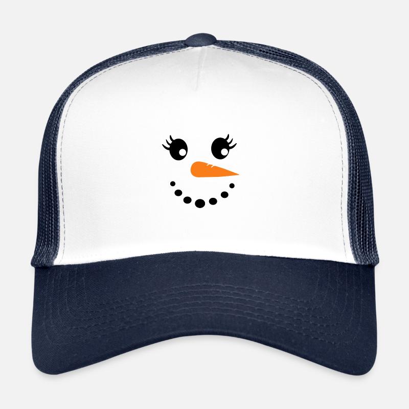 Snowman Trucker Cap