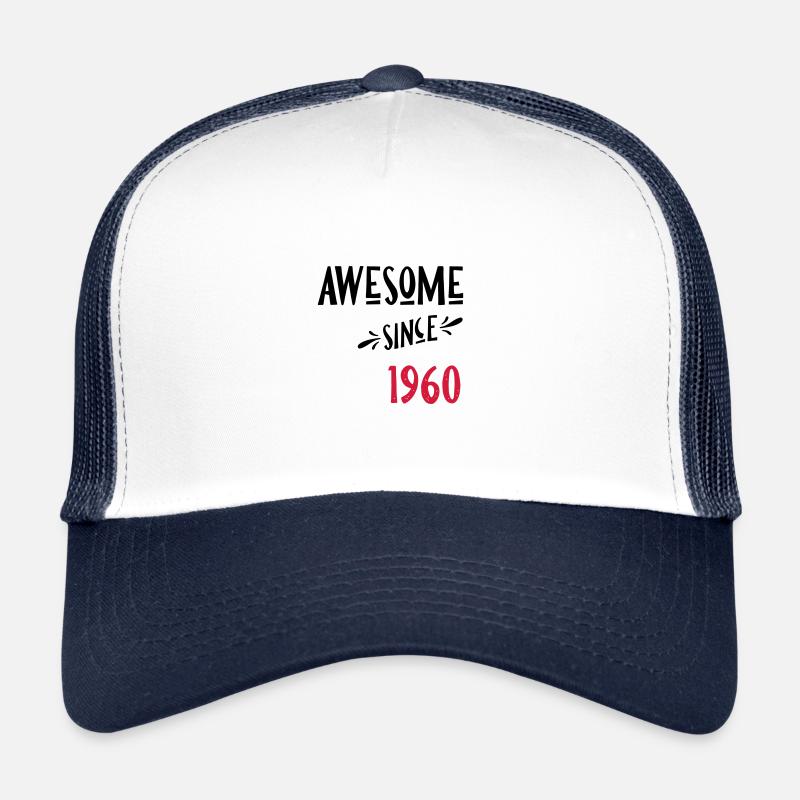 since1960 - Trucker Cap - white/navy