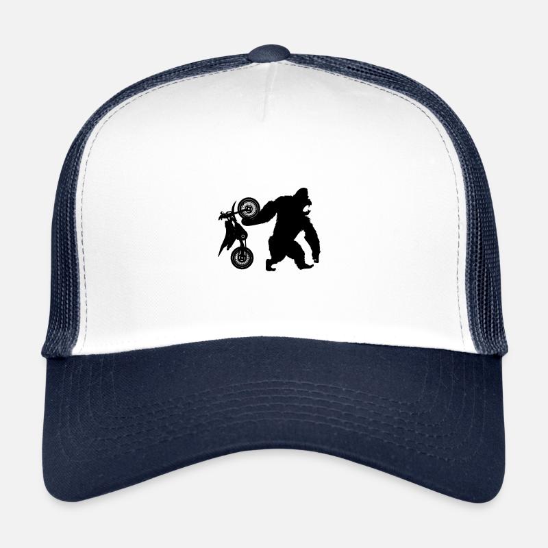 Dirt Bike Trucker Cap