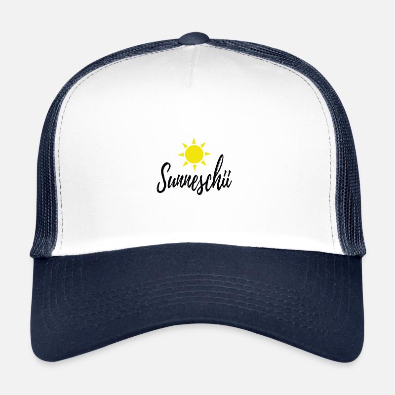 Sunneschii dialecte suisse allemand Sonnenschein Casquette trucker 