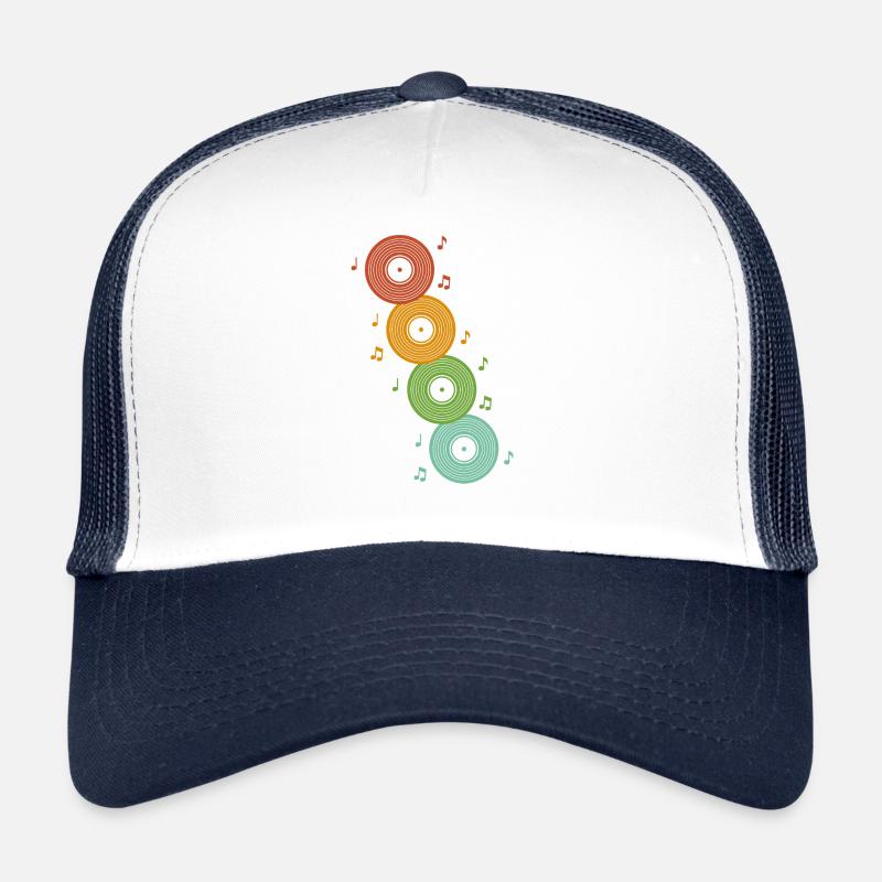 RETRO VINYL SCHALLPLATTEN Trucker Cap