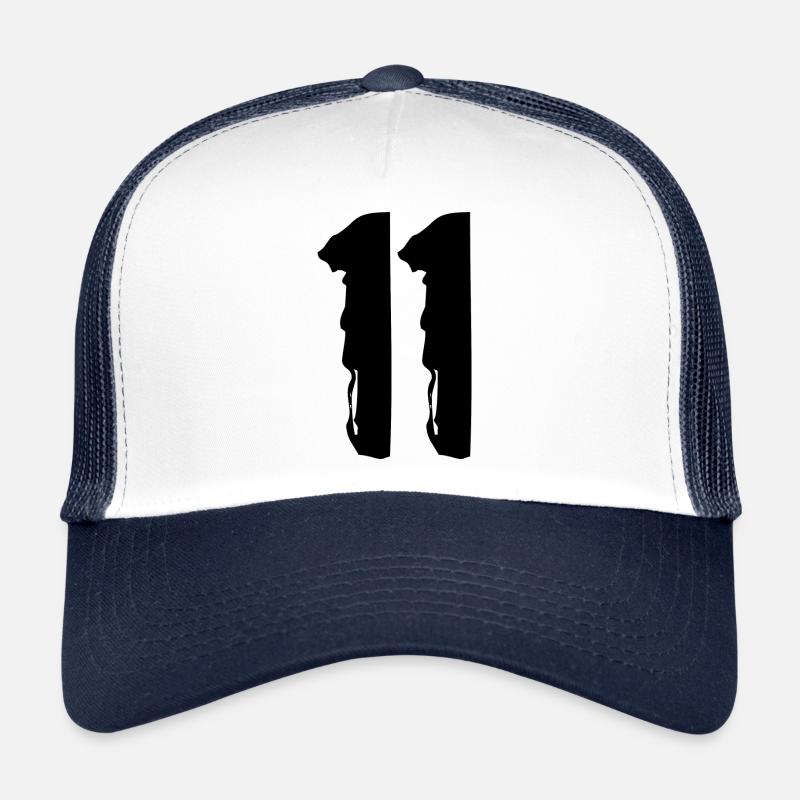 11 Zahl Trikot Trucker Cap