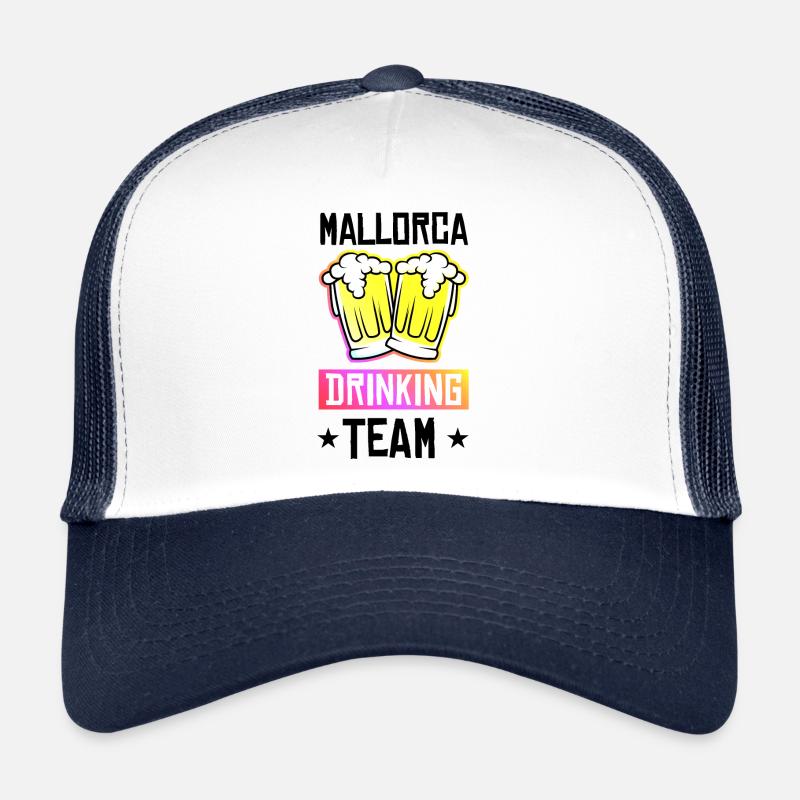 Mallorca Drinking Team Casquette trucker 