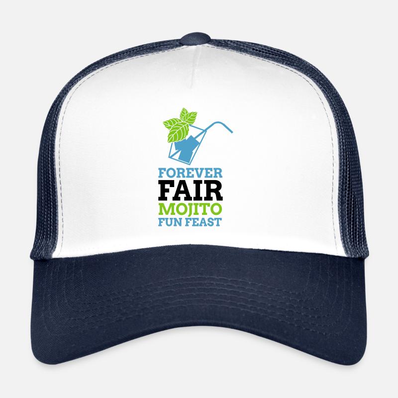 Forever Fair Mojito Fun Feast & Fair with friends Trucker Cap