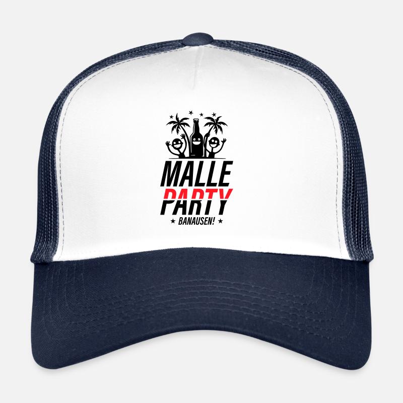 Malle Party Banausen Mallorca Trucker Cap