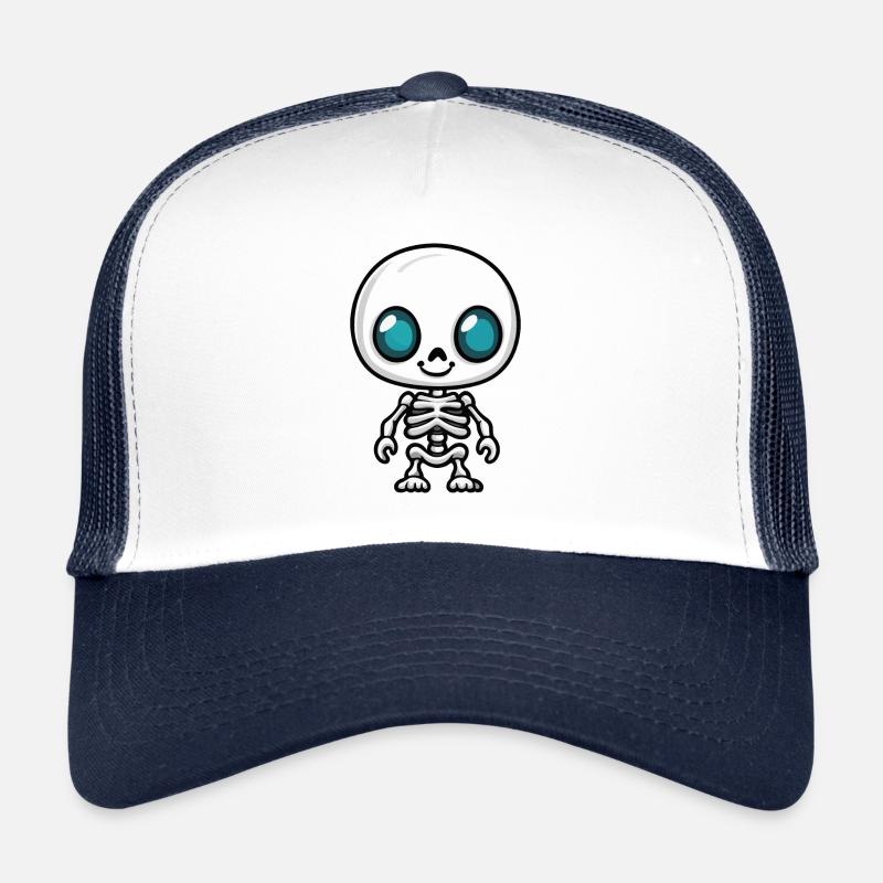 Squelette Halloween Bébé Casquette trucker 