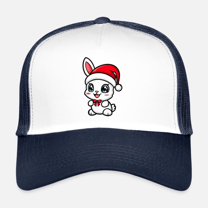 Lapin Noël Mignon Casquette trucker 