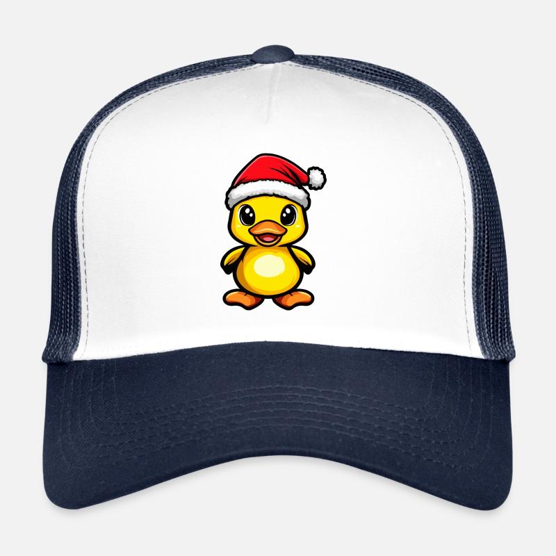 Duck Christmas Cute Trucker Cap
