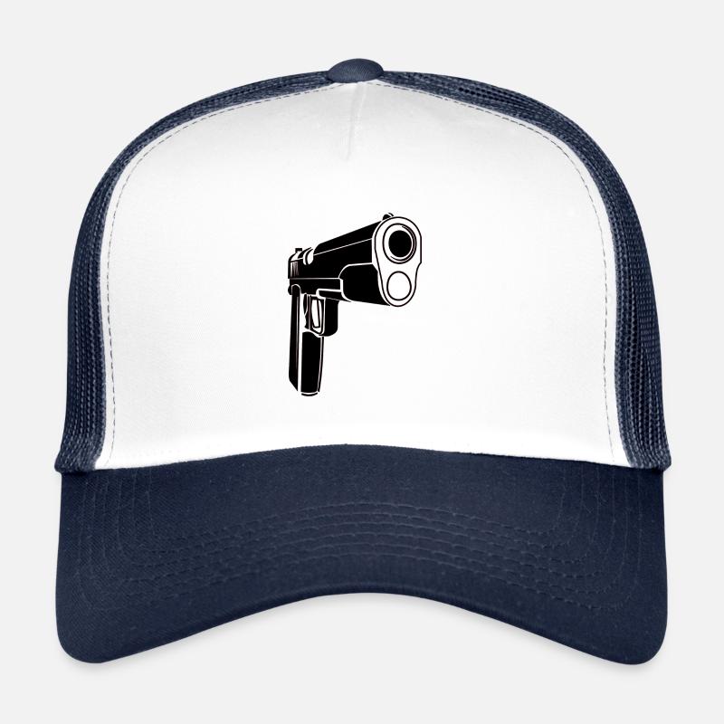 gun Trucker Cap