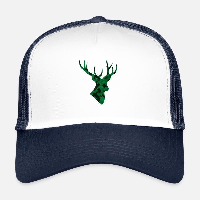 Cerf de camouflage Casquette trucker 