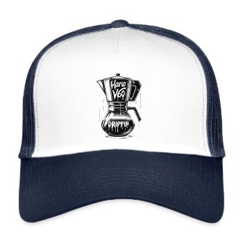 Stove Pot V60 - Trucker Cap - white/navy - Front