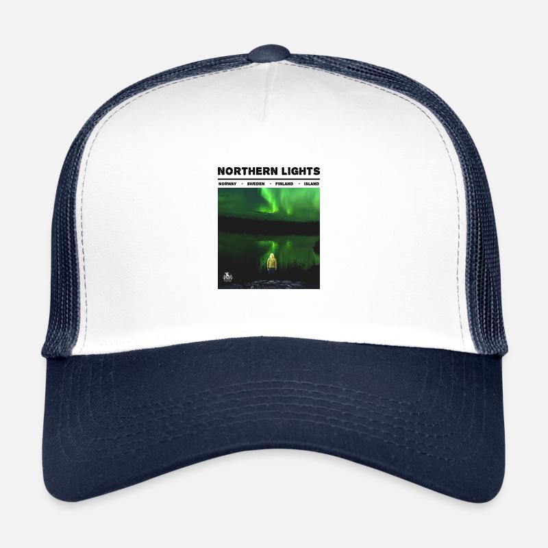 Northern Lights Northern Lights Scandinavia Design Trucker Cap