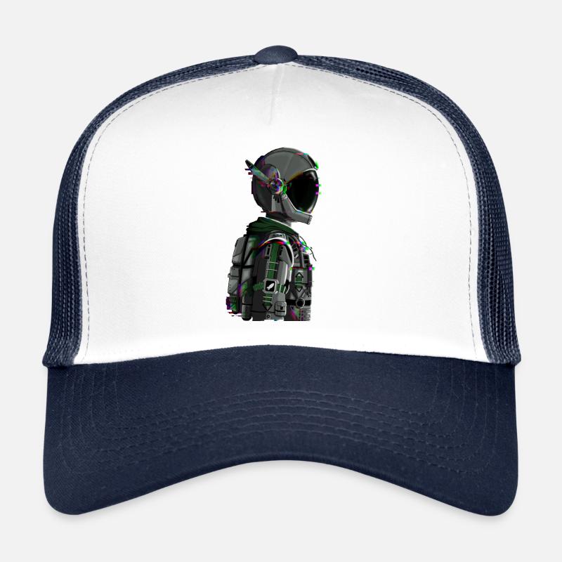 Astronaut Rakete Weltraum Geschenk Idee Trucker Cap