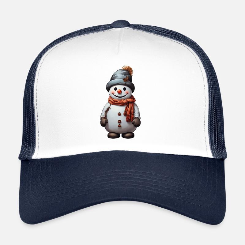 Bonhomme de neige Casquette trucker 