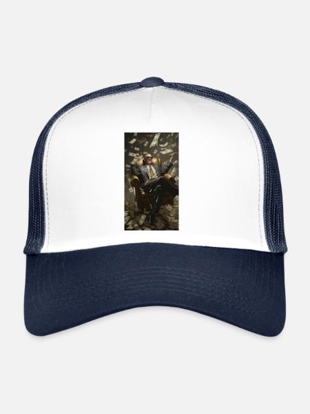 Chef - Trucker Cap - Weiß/Navy - Vorne