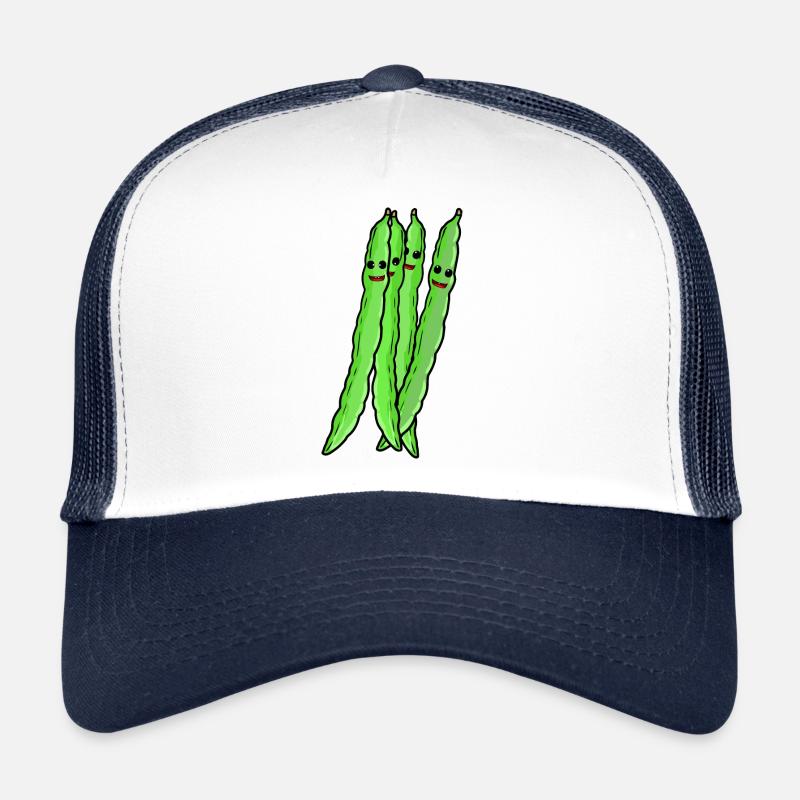 Haricots Haricots Légumes Casquette trucker 