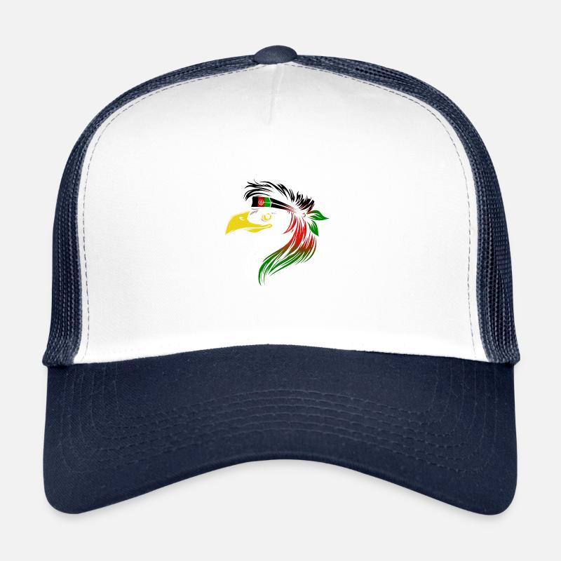Afghanistan - Trucker Cap - Weiß/Navy