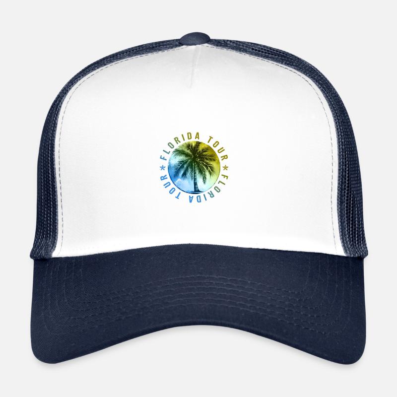 Vacances à Florida Tour Casquette trucker 