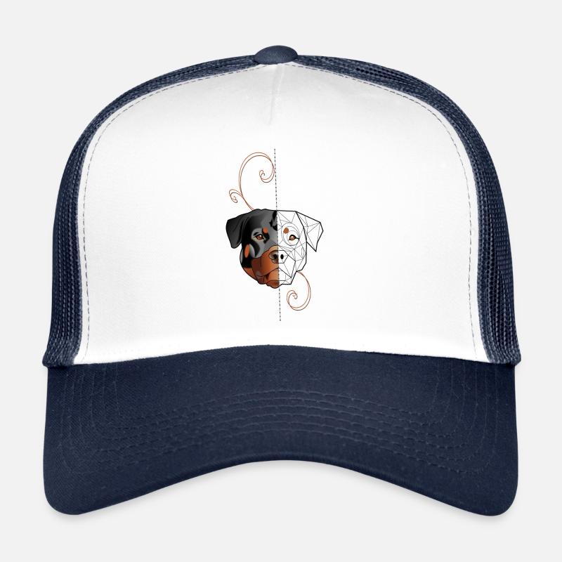 Rottweiler - Doppelseitig Trucker Cap