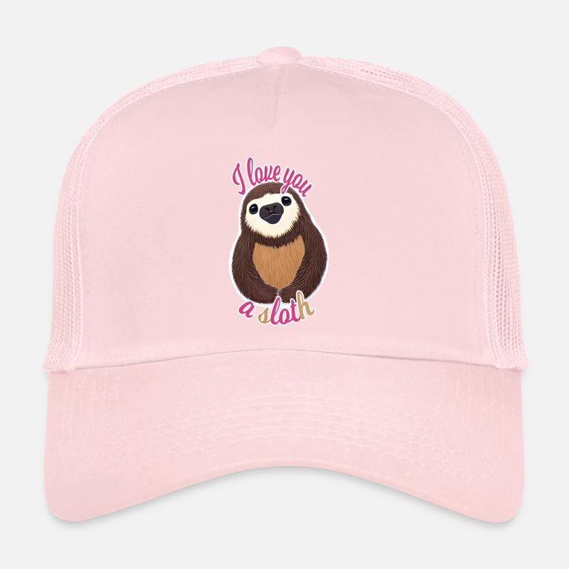Déclaration d’amour paresseuse Casquette trucker 
