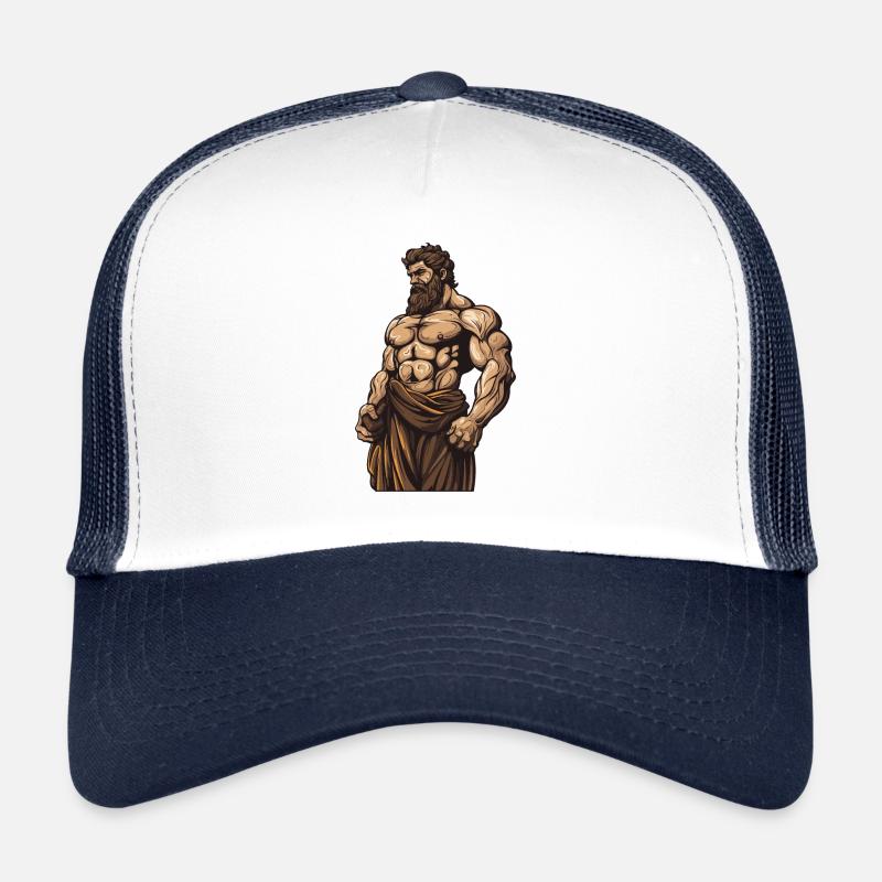 Muskeln Bodybuilder Workout Gym Trucker Cap