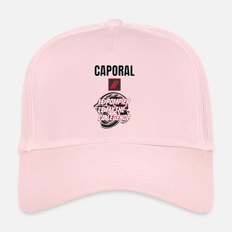 Pompier caporal Casquette trucker 