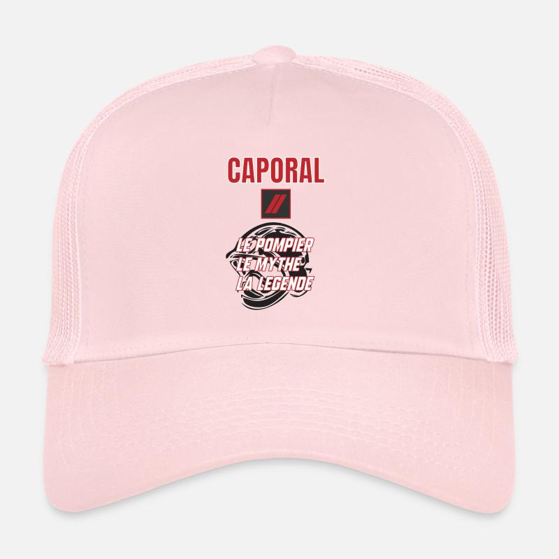 Caporal sapeurs-pompiers Casquette trucker 