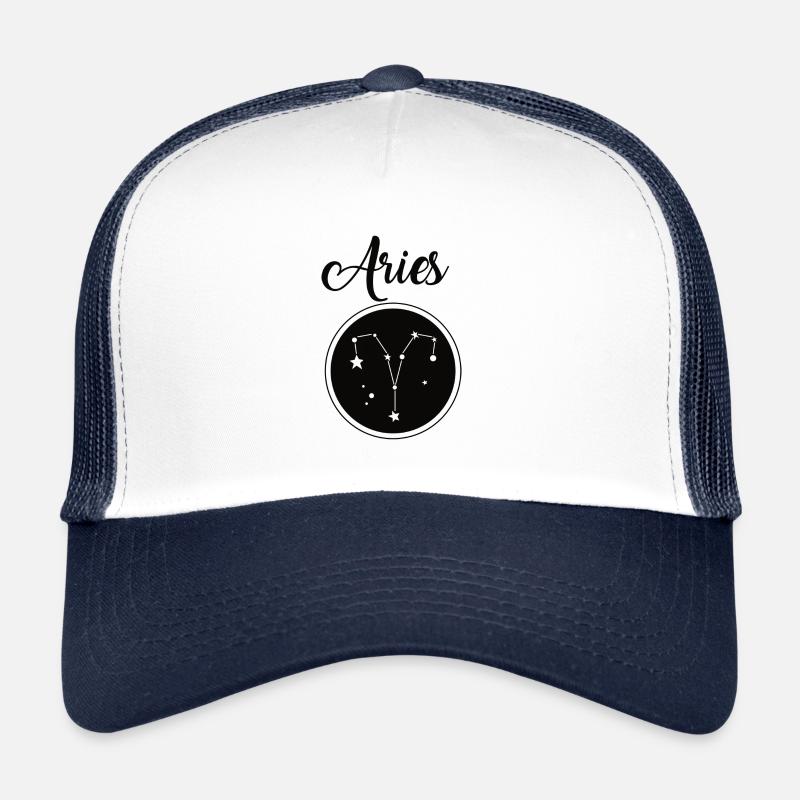 Aries, Aries - Trucker Cap - white/navy