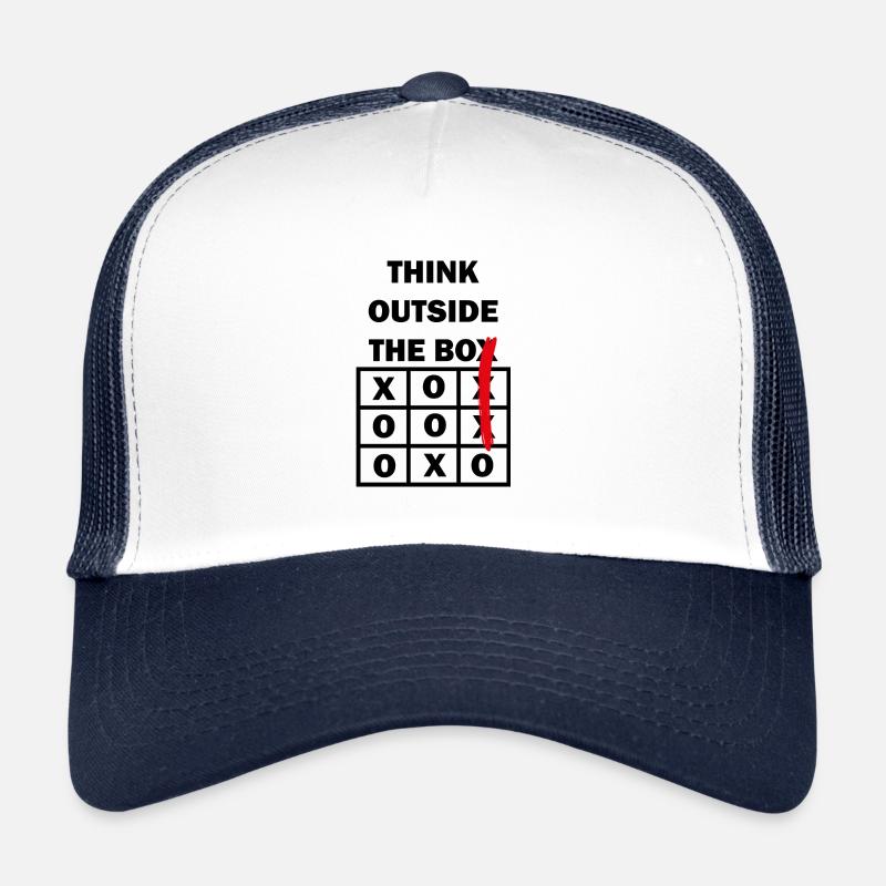 Think outside the box Trucker Cap