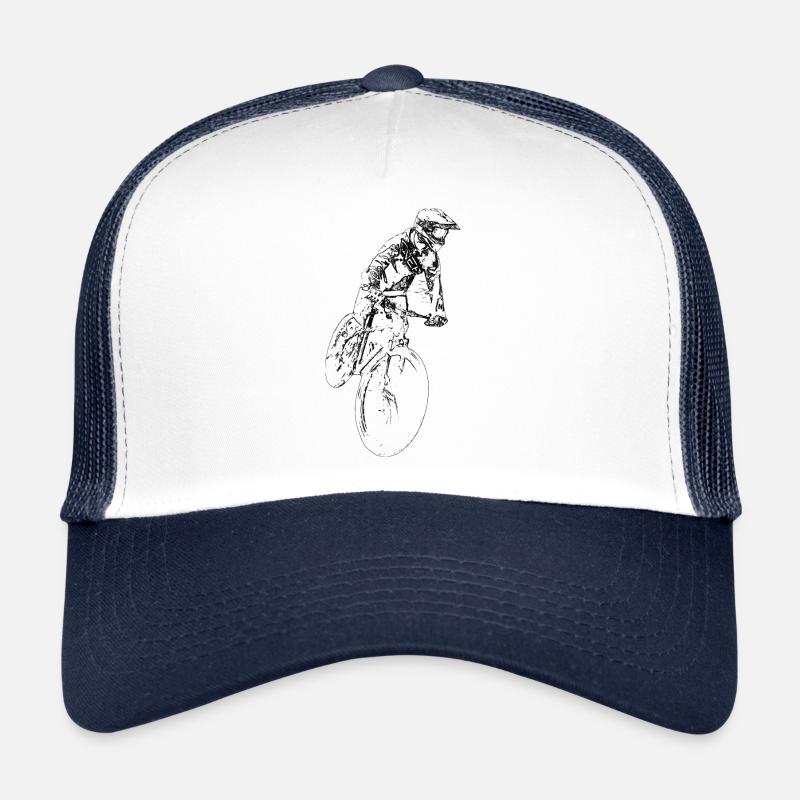 VTT, conduite, descente Casquette trucker 