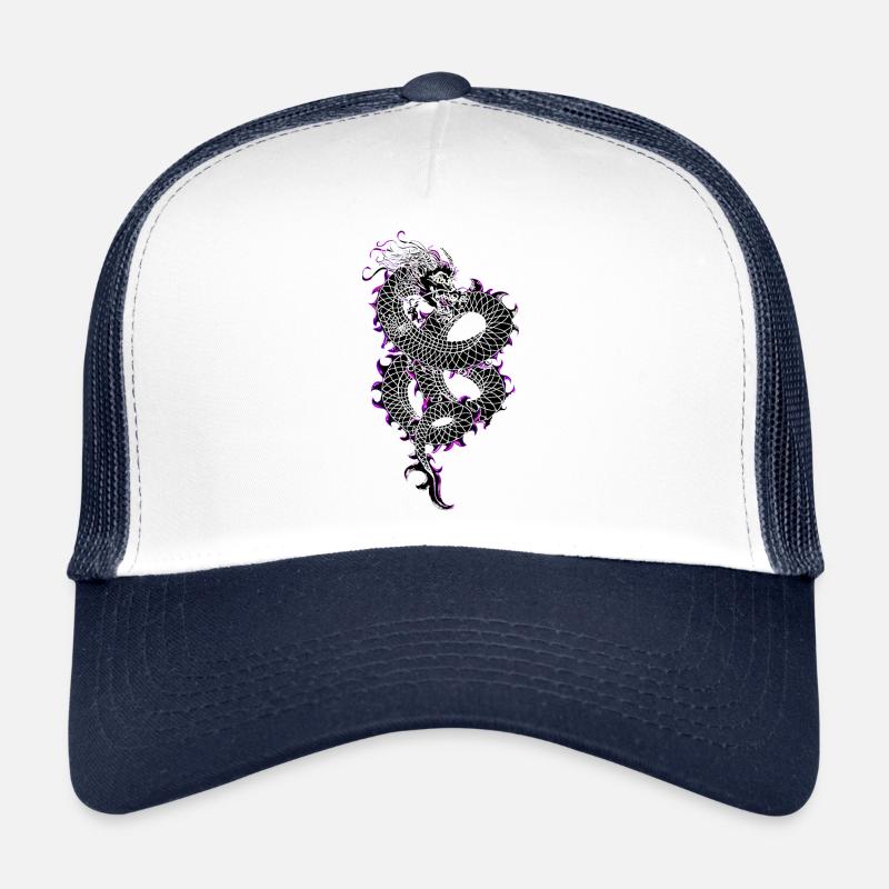 Chinesischer Drache Long Trucker Cap