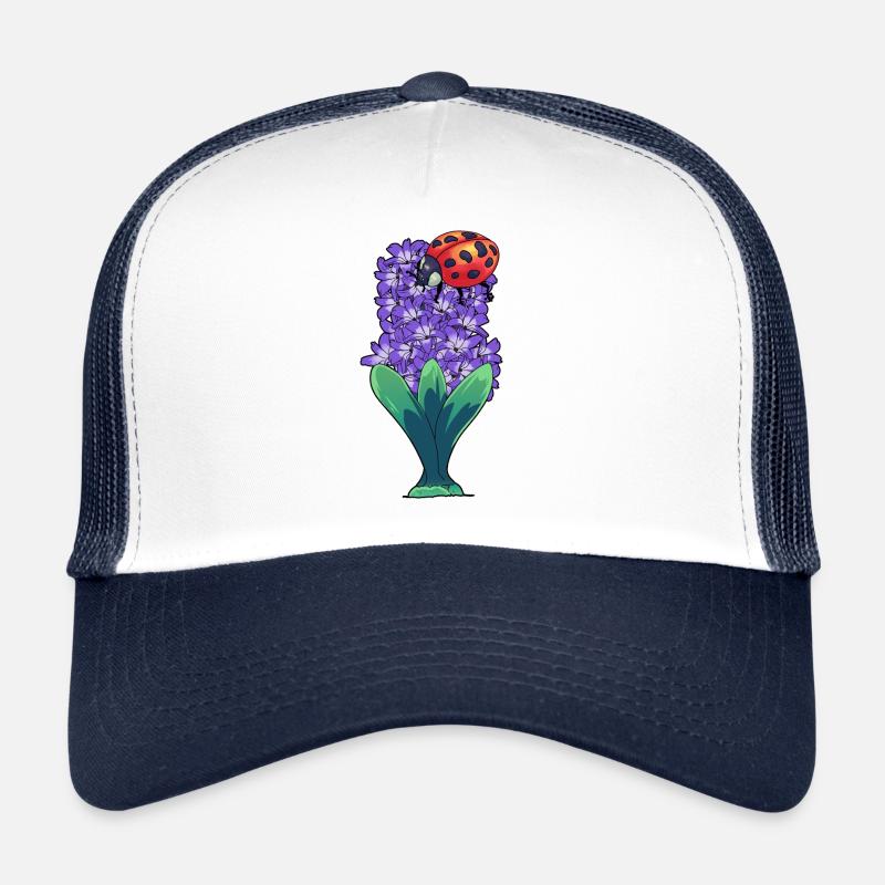 Spring Feeling Easter Ladybug Spring Nature Trucker Cap